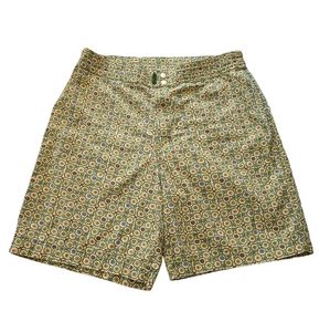 EUC Gap Men's floral circle leaf pattern 100% cotton shorts trunk 33
